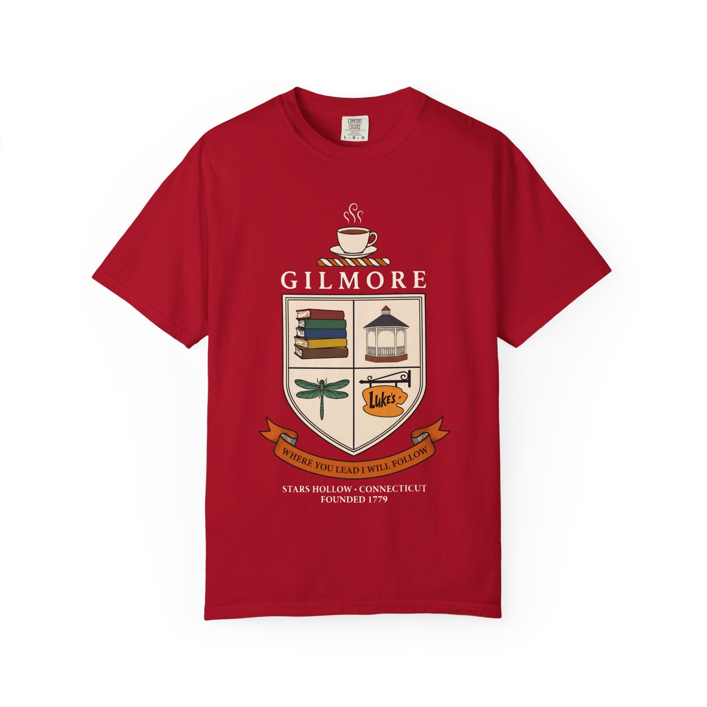 Gilmore Crest T-Shirt Dark #3