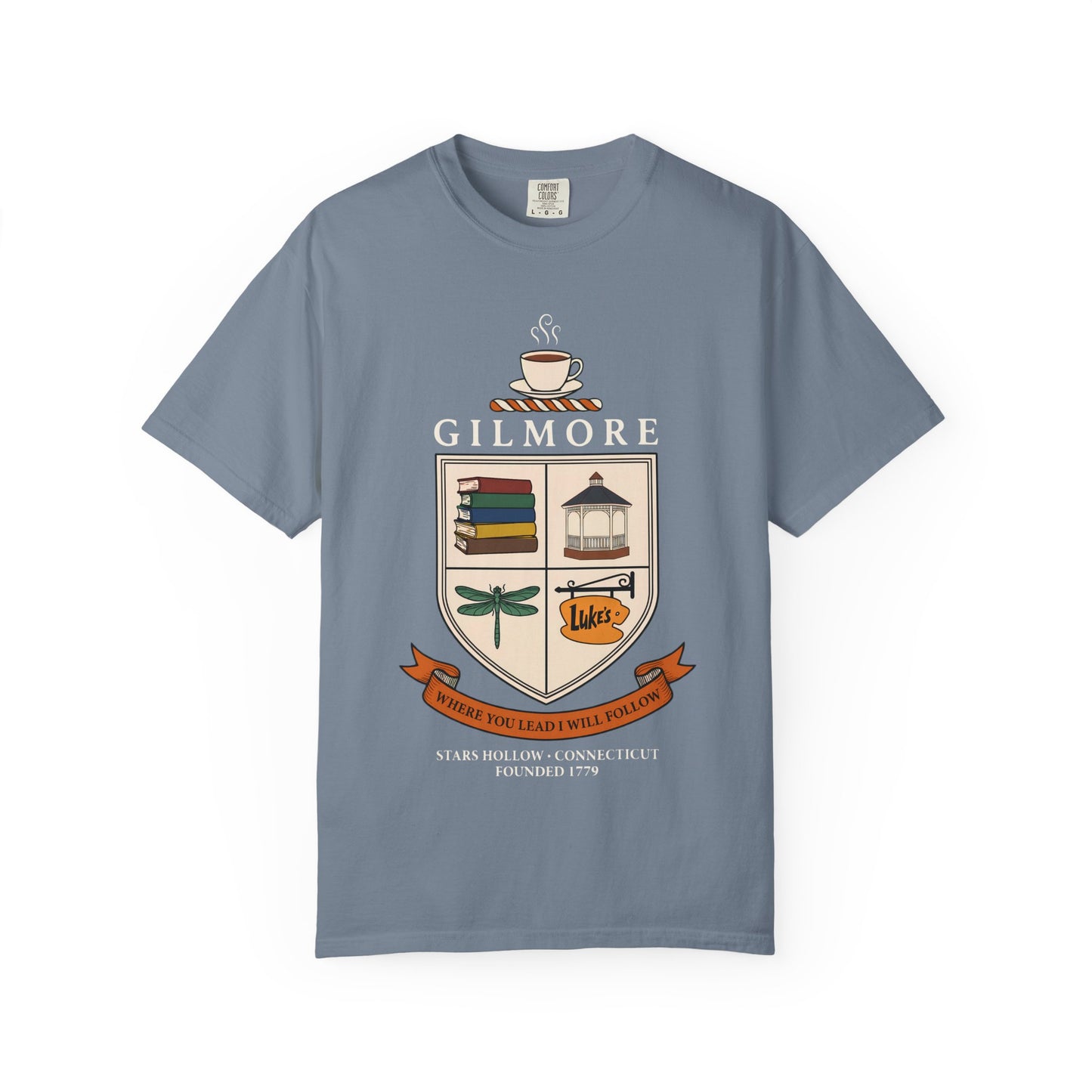 Gilmore Crest T-Shirt Dark #3