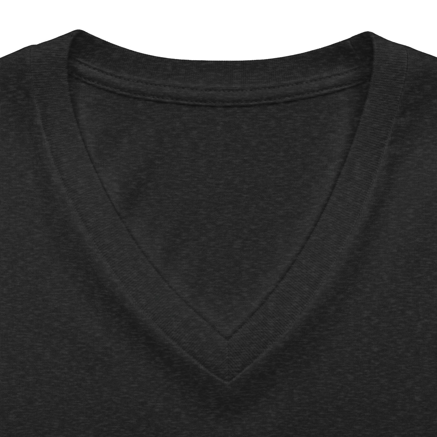 Gilmore Women's Relaxed Heather CVC V-Neck Tee Dark #2