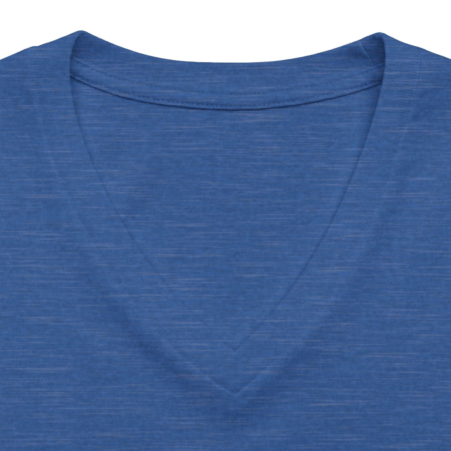 Gilmore Women's Relaxed Heather CVC V-Neck Tee Dark #2