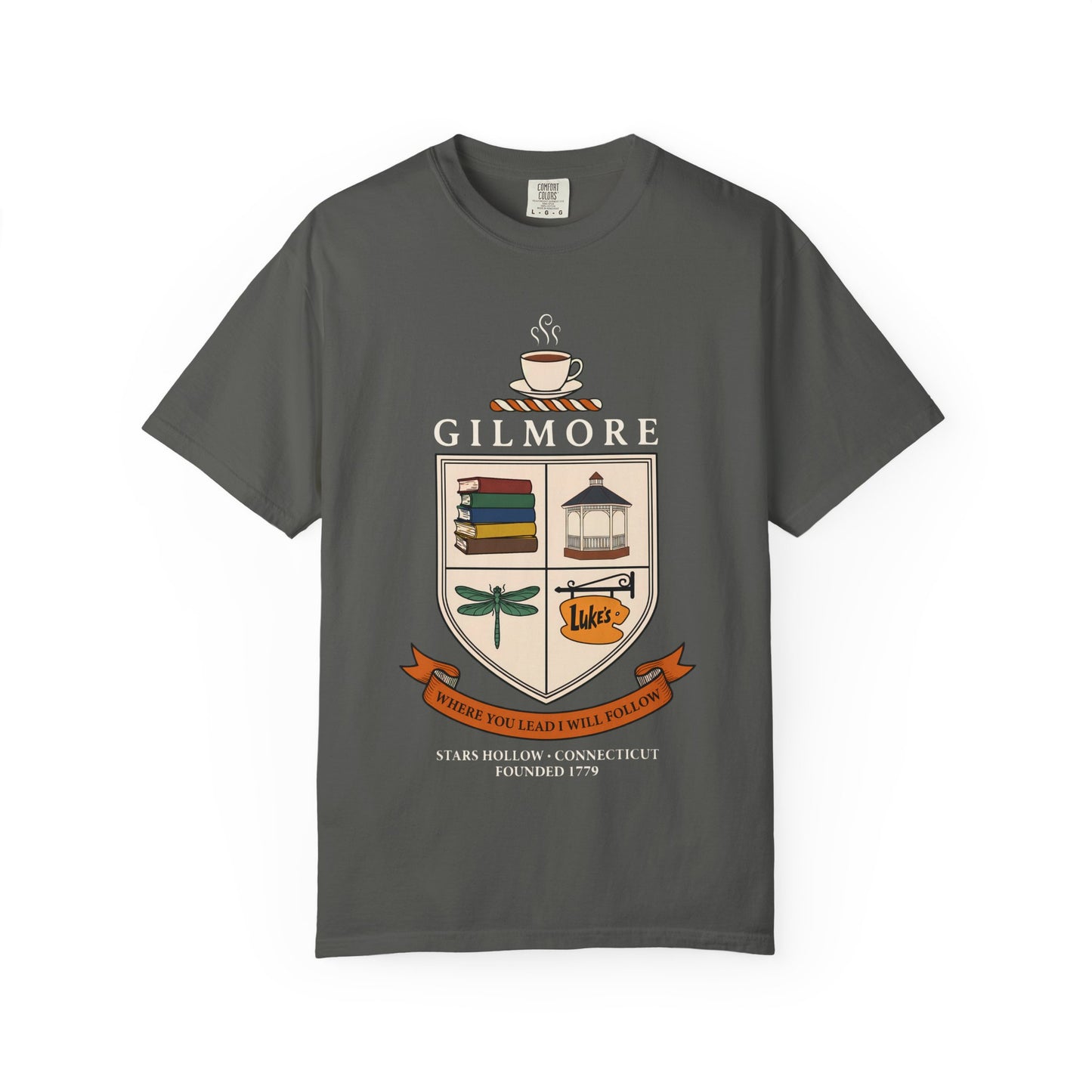 Gilmore Crest T-Shirt Dark #3