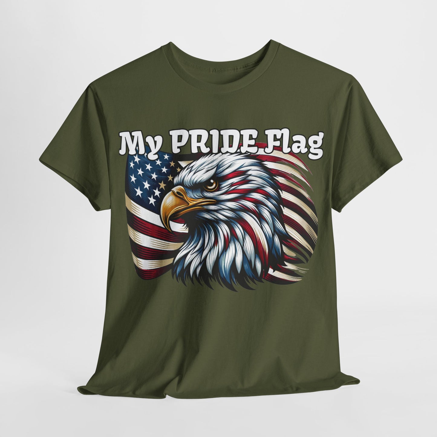 MY Pride Flag Heavy Cotton Tee