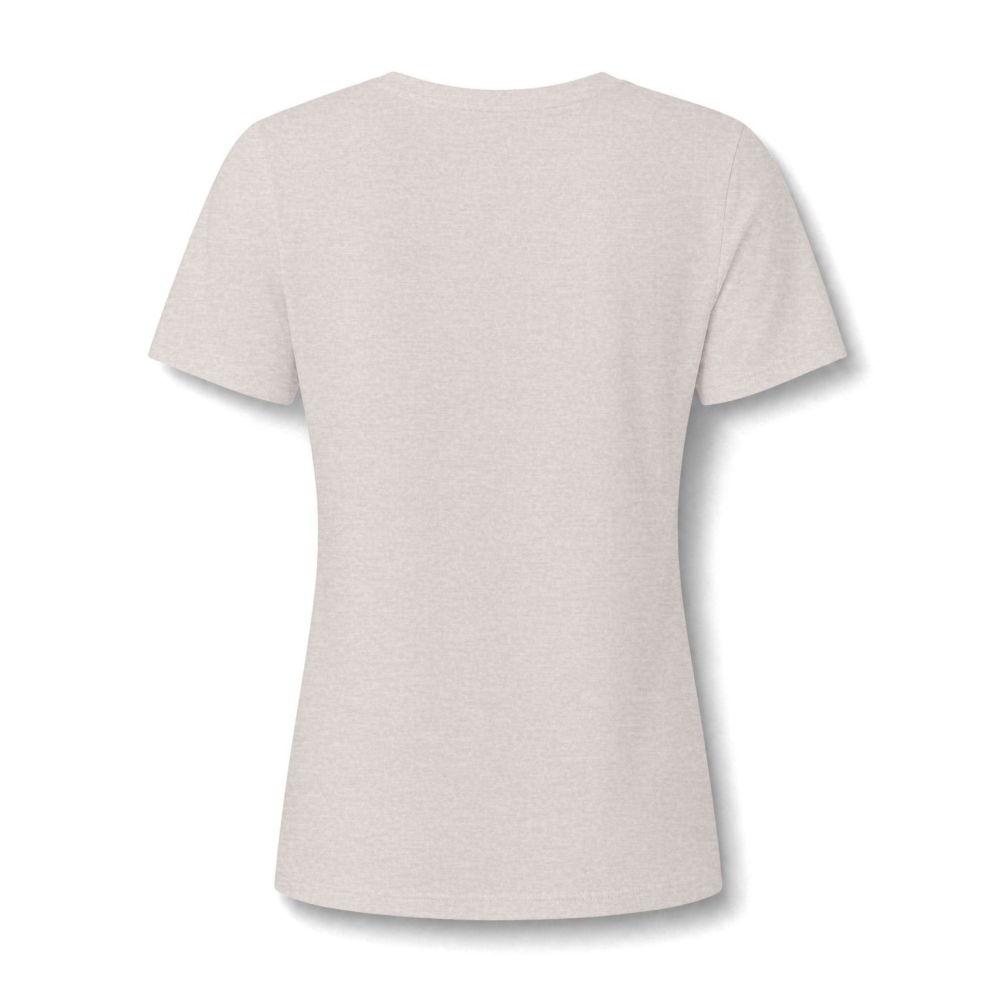 Gilmore Women's Relaxed Heather V-Neck Tee Light #2