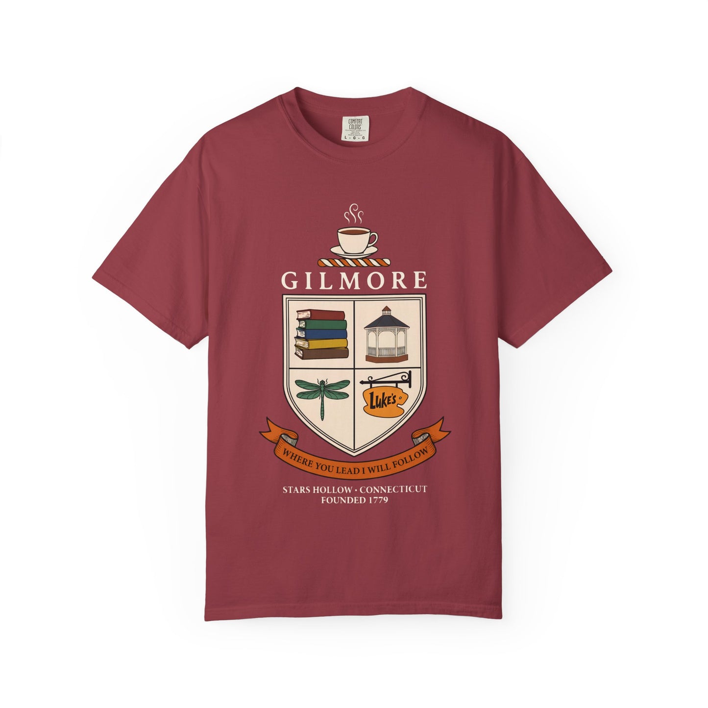 Gilmore Crest T-Shirt Dark #3