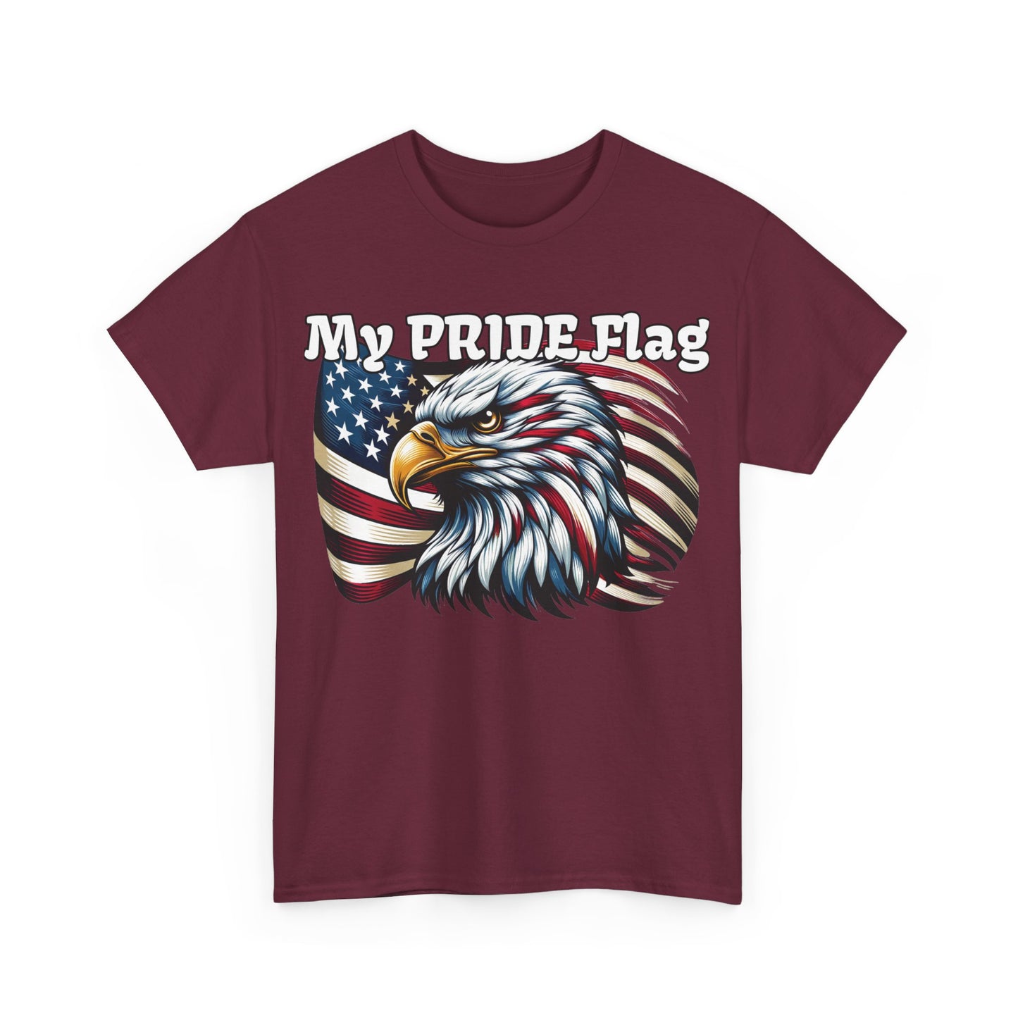 MY Pride Flag Heavy Cotton Tee