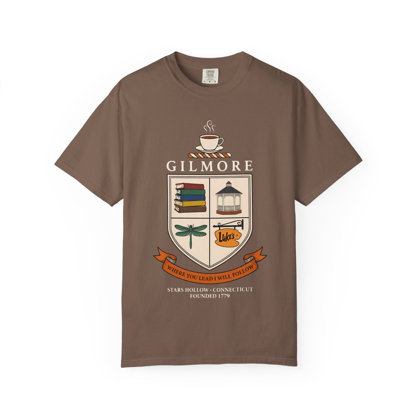 Gilmore Crest T-Shirt Dark #3